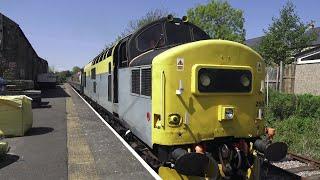 Wensleydale railway - Class 37 cab journey.