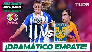 Resumen  Monterrey vs Tigres  Liga Mx Femenil - CL2024 J11  TUDN