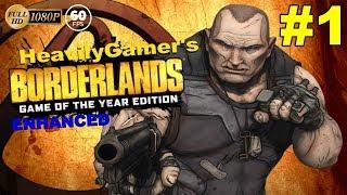 Borderlands GOTY Enhanced Edition Brick 2019 Gameplay Walkthrough PC Part 1 Fresh Off The Bus