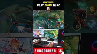 Pc Handcam Mobile LegendsChou Handcam Gameplay MLBB