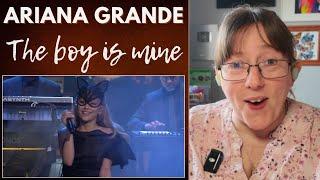 Vocal Coach Reacts to Ariana Grande The boy is mine LIVE