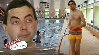 Mr Bean Goes to Swim School  Mr Bean Funny Clips  Classic Mr Bean