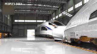 Worlds #highest-speed train collision test