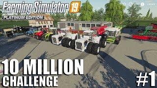 10 Million CHALLENGE  Nordfriesische Marsch  FS19 Timelapse #1  Farming Simulator 19 Timelapse