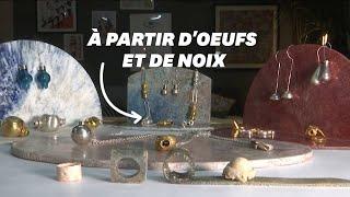 Pour éviter le plastique cette artiste utilise des coquilles dœufs et de noix