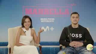 ANA ISABELLE y KHALID EL PAISANO  Entrevista a los protagonistas de la serie MARBELLA