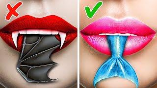 Rich Pregnant Vampire vs Rich Pregnant Mermaid  Smart Pregnancy Hacks