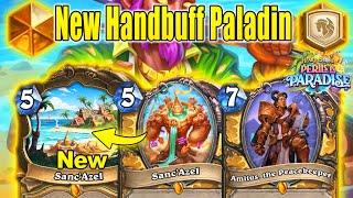 I Made The Best Handbuff Paladin Deck With This New Legendary At Perils in Paradise  Hearthstone