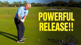 How to Release the Golf Club Powerfully MORE DISTANCE