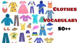 Clothes vocabulary। Clothes in english। learn Clothes name। Clothes vocabulary for kids।