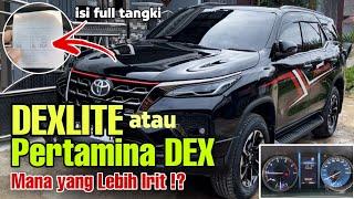 Dexlite vs Pertamina Dex mana yang Lebih Irit ⁉️