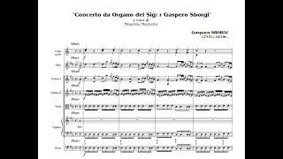 Gasparo Sborgi Organ Concerto in D