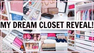 MY DREAM CLOSET TOUR ULTIMATE CLOSET ORGANIZATION IDEAS BEFORE AND AFTER  Alexandra Beuter