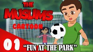 The Muslims Cartoon Fun at the Park  -  Muslim Cartoon  no music  