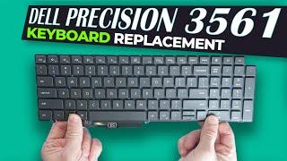 How To Upgrade or Replace Your Keyboard  Dell Precision 3561