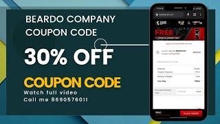 Beardo coupon code  Beardo company today new coupons code  Beardo 50% off coupon code