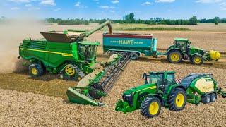 HARVEST XL  John Deere X9 1100 + S790i  Krone BigPack 1290  MAN  Krampe  Agrocom 2000 Kft.