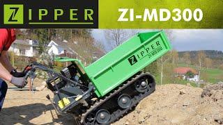 ZIPPER Miniraupendumpermini dumper ZI-MD300 official ZIPPER