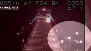 New video from Baltimores bridge collapse