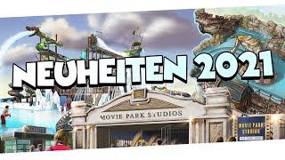 Freizeitpark- und Achterbahn-Neuheiten 2021 Movie Park Europa Park uvm.  Special