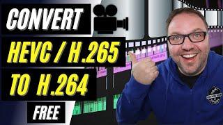  How to Convert HEVC H.265 to H.264  Free   HandBrake