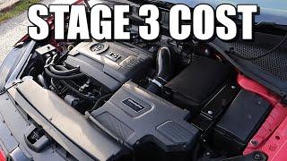 HOW MUCH DID STAGE 3 COST  MK7 Golf R 