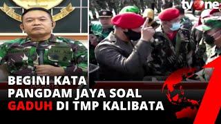 Klarifikasi Pangdam Jaya Soal Kegaduhan di Makam Pahlawan Ada Unsur Politik ?  tvOne