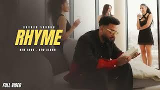 Rhyme - Navaan Sandhu & Sabi Bhinder New Song Official Video New Album The Finest  New Song