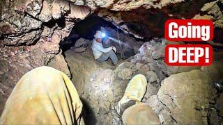 Going Underground 300ft to find RARE CRYSTALS