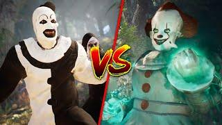 Terrifier Vs Pennywise Insane Fight  Mortal Kombat 1