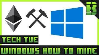 How To Mine Ethereum Windows 10 PC On A Mining Rig  Tutorial CryptoCurrency Eth