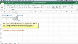 Excel   copy and paste only values and ignore formula