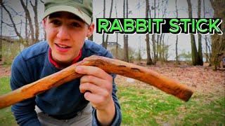 How To Throw A HUNTING BOOMEGRANG  Rabbit Stick