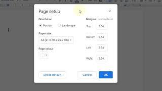 how to set 1 inch margins in google docs  1 inch margins on google docs