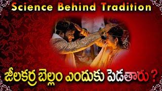 Science behind jeelakarra bellam hindu marriage rituals  Aadarsha Vaani  Jai Bharath