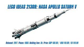 LEGO Ideas 21309 NASA Apollo Saturn V In-depth Review