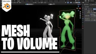Mesh to Volume Using Modifiers in blender