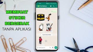 Cara membuat stiker bergerak di WhatsApp tanpa aplikasi