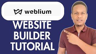 How To Setup A Weblium Website Weblium Website Builder Tutorial