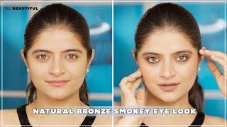 Perfect Bronze Eye Makeup Look  Smokey Eye Tutorial  Bronze Bombshell  Be Beautiful