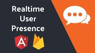 User Presence System in Realtime - Online Offline Away