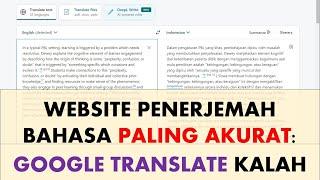 Terjemahan Lebih Akurat dengan DeepL Website Translate Naskah Lebih Akurat dari Google Translate