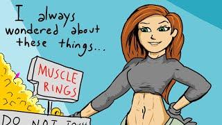 Muscle Rings Extreme Female Muscle Growth Animation