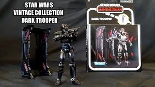 STAR WARS VINTAGE DARK TROOPER DELUXE FIGURE #starwars