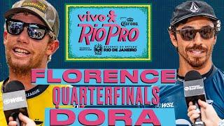 John John Florence vs Yago Dora  Vivo Rio Pro Presented By Corona 2024 - Quarterfinals