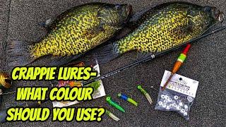 CRAPPIE LURES WHICH COLOURS SHOULD YOU USE?