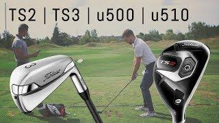 Outdoor Testing  Titleist TS Hybrids & u500 Utility Irons