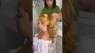 Rabo de cavalo com franja #dicas #hairstyle #peinados #penteadosemipreso #rabodecavalo #