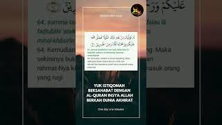 PERINGATAN BAGI ORANG PADA MASA ITU MASA KEMUDIAN&ORANG BERTAKWA  AL BAQARAH AYAT 64-66   #SHORTS