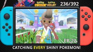 Catching every shiny Pokémon in Scarlet & Violet  236392